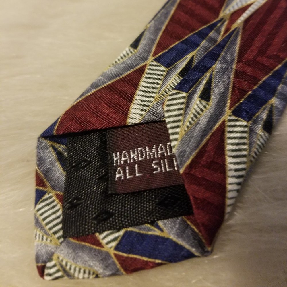 Umberto Bossi All Silk Handmade Tie - Picture 4 of 4